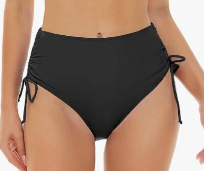 Купальные трусы женские 4X полное покрытие средняя посадка плюс размер 24/26 Вт черный бассейн новые с ярлыками - Изображение 1 из 4
