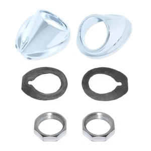 1954 1955 1ST SERIES CHEVROLET GMC TRUCK WIPER TOWER BEZELS GASKETS AND NUTS SET - Picture 1 of 1