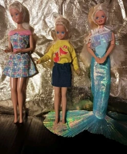 EC Vintage Barbie & Friends Doll + Clothes Lot - Picture 1 of 6