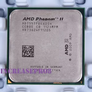 AMD Phenom II X6 1055T Processor 2.8GHz HDT55TFBK6DGR Socket AM3 CPU 95W 667MHz - Picture 1 of 4