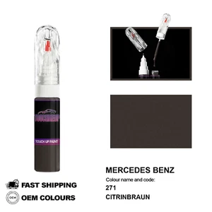FOR MERCEDES BENZ CITRINBRAUN 271 Touch Up Paint Pen Brush Fix Kit Scratch Chip - Picture 1 of 8