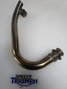 TRIUMPH STREET TWIN STREET CUP SPEED TWIN 900 EXHAUST DOWNPIPE RIGHT T2201175 - Picture 1 of 7