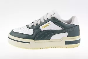 PUMA CA Pro Classic Low J Green/White 380190-09 Junior Trainers Size UK 3.5 - Picture 1 of 9