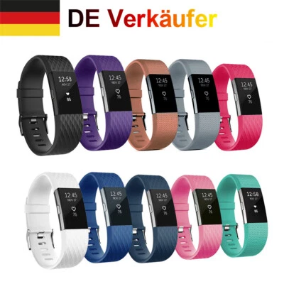 Armband Ersatz für Fitbit Charge 2 Fitness Tracker Smartwatch Sport Uhrenarmband - Bild 1 von 4
