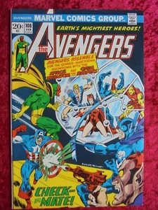 AVENGERS #108 MARVEL COMICS 1973 BRONZE AGE HIGH GRADE - Picture 1 of 2