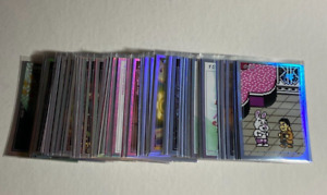 LIMITED RUN GAMES TRADING CARD COLLECTION LOT OF 74 TOTAL TRADING CARDS