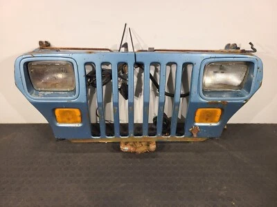 Jeep Wrangler YJ 1987-1995 OEM/parrilla delantera azul de fábrica ENVÍO GRATUITO Foto 1 de 4