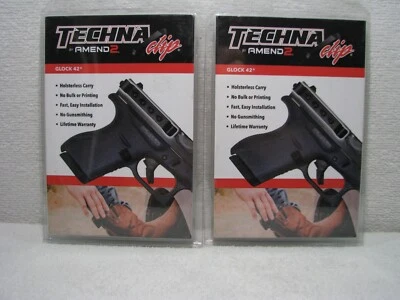 Amend2 Techna Clip Glock 42 Easy Concealed Carry G42BRL - Image 1 of 3