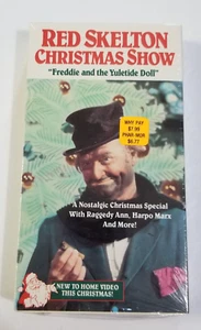 NEW SEALED Red Skelton Christmas Show VHS Freddie and the Yuletide Doll Comedy - Picture 1 of 2