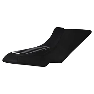 Can Am DS 650 Bombardier DS650 Seat Cover 2000 - 2007 BLACK/GREY rib #258 - Picture 1 of 5