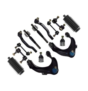 14 Pc Suspension Kit for Honda Accord 3.0L V6 Control Arms Tie Rod Bellow Boots - Picture 1 of 1