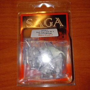Blister Gripping Beast: Saga Miniatures - JARL SIGVALDI + 3 JOMSVIKINGS - Imagen 1 de 1