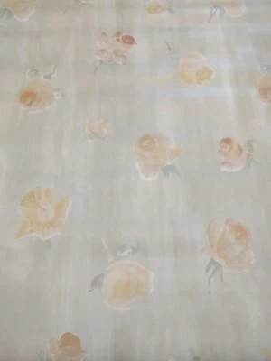Papel pintado vintage musgo rosa verano por motivo Foto 1 de 4