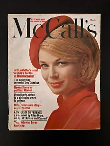 McCall's Magazine Sept 1962 MCM Ads, Recipes Decorating Fashion, Excellent Cond - Picture 1 of 1