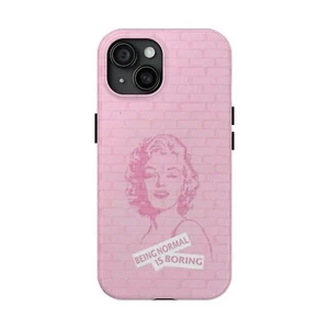 Funky Tough Phone Cases with Chic Marilyn Design, iphone- samsung cover, - Picture 1 of 8