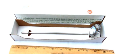 Cuchara de bar de cócteles de colección Arne Jacobsen Stelton Cylinda acero inoxidable Dinamarca 1967 nueva en caja Foto 1 de 4