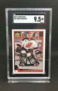 1993 - 1994 Upper Deck Martin Brodeur #334 / SGC 9.5 Mint / Rookie Card / HOF