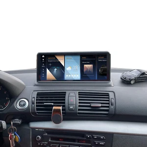 Android 13 Screen Display CarPlay BMW 1 Series E81 E82 E87 E88 Car Stereo 128G - Picture 1 of 8