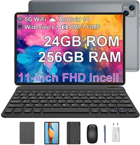 Blackcase BESTTAB M10 Tablet mit Keyboard 24GB+256GB 10 Zoll Android 14 5G WiFi - Bild 1 von 17
