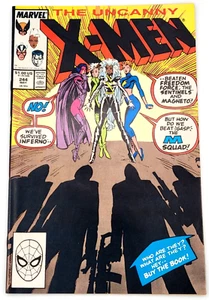 UNCANNY X-MEN #244 (1989) / VF+ / JUBILEE 1ST APPEARANCE STORM ROGUE - Picture 1 of 2