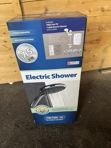 Triton T80z Fast Fit Electric Shower in White 7.5kW SP8007ZFF - Imagen 1 de 2
