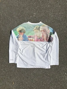 RAF Simons x Fred Perry Manga Larga SS20 Blanco Talla M - Imagen 1 de 8