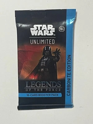 Star Wars Unlimited - Legends Of The Force - Sealed Carbonite Booster Pack - Image 1 of 2