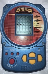 Battleship Handheld Electronic Video Game 2002 Hasbro MB Tested And Works! ✅ - Picture 1 of 6