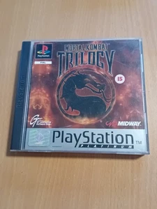 Mortal Kombat Trilogy - Sony PS1 Playstation 1 Spiel PAL CIB Komplett Platin - Bild 1 von 4