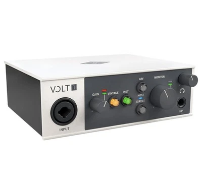 Universal Audio Volt 1 USB Audio Interface Recording Studio Quality - Image 1 of 4