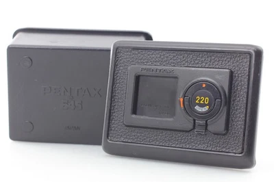 [Exc+5, w/ case] PENTAX 645 220 Film Back Holder for 645 645N 645NII From JAPAN - Image 1 of 4