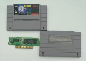 Out of this World Super Nintendo SNES Authentic Tested Video Game Interplay - Picture 1 of 2