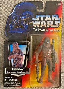 Star Wars Shadows Of The Empire Autographed Peter Mayhew Chewbacca Signed - Picture 1 of 3