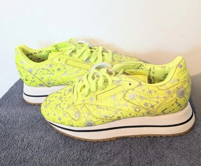 Melody Ehsani x Reebok Classic Double Ripple Platform Womens Size 8.5 Yellow - Image 1 of 4