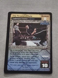 WWE RAW DEAL THE PEOPLE'S ELBOW ROCK CHAMP ULTRA RARE ORIGINAL PREMIERE  - Picture 1 of 2