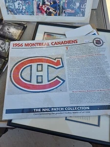 1956 Montreal Canadians Nhl Patch Large - Picture 1 of 5