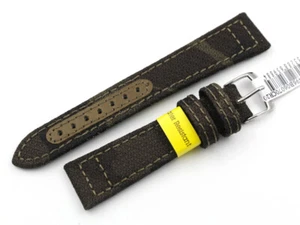 Cinturino Tessuto Tecnico Water Resistant Verde Camouflage Varie Misure UNISEX - Picture 1 of 4