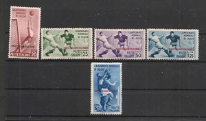 Italy Colonies AEGEAN ISLANDS 1934 World Cup Soccer Set Mint Hinged - Picture 1 of 1