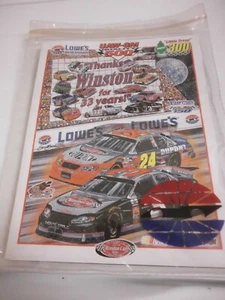 Lowes Motor Speedway NASCAR Autorennen Programm 10/2003 - Earnhardt - Gordon - Sehr guter Zustand - Bild 1 von 3