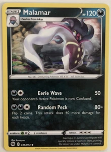 Pokemon Champion's Path Malamar 45/73 NM/M - Picture 1 of 1