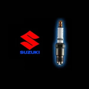 4x BRISK Performance Spark Plugs GSXR 600 750 1000 GSX-S GSR BANDIT HAYABUSA CR9 - Picture 1 of 8