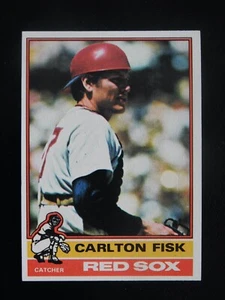 1976 Topps Baseball Card #365 Carlton Fisk (NM) - Picture 1 of 2