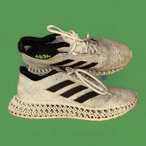 Men's Adidas 4DFWD X Strung Elite Running ShoesWhite CarbonSilver ID3505 Sz 10.5 - Picture 1 of 12