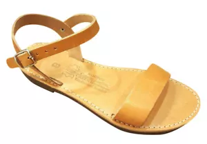 Damensandalen Gladiator handgefertigt römisches Leder im antiken griechischen Stil Größe - Bild 1 von 11
