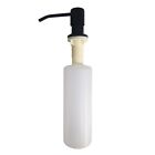 Distributeur de savon en acier inoxydable évier de cuisine savon pompe liquide à main bouteille 350 ml
