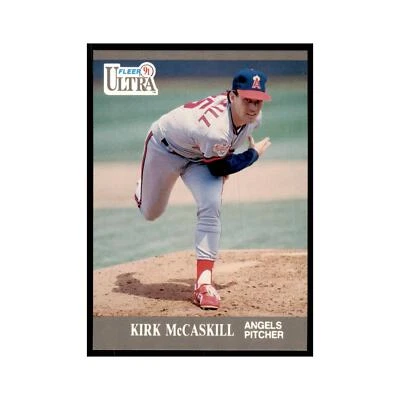 Kirk McCaskill 1991 Fleer Ultra #50 Baseball Cards Baseball Card NM - Image 1 of 3