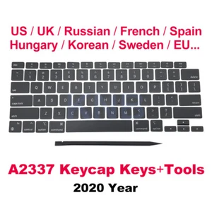 Clavier neuf claviers claviers pour Macbook Air 13" M1 A2337 clapet clavier casquette 2020 année - Photo 1/26