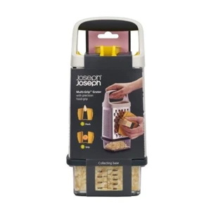 JOSEPH JOSEPH MULTI GRIP BOX GRATER WITH PRECISION FOOD GRIP - Picture 1 of 8