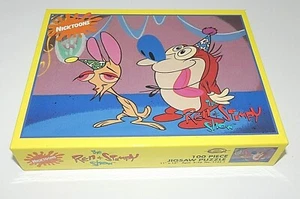 Rompecabezas Nicktoons Ren & Stimpy Show Party Time 100 piezas 1991 nuevo MTV - Imagen 1 de 5