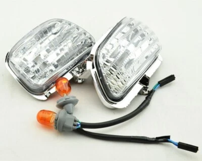 Luces de señal de giro delanteras transparentes carcasa de lente para Honda Goldwing GL1800 2001-2017 Foto 1 de 3